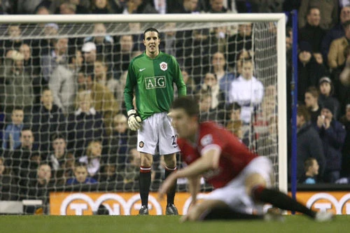 O’Shea đã làm thủ môn bất đắc dĩ trong trận đấu gặp Tottenham năm 2007