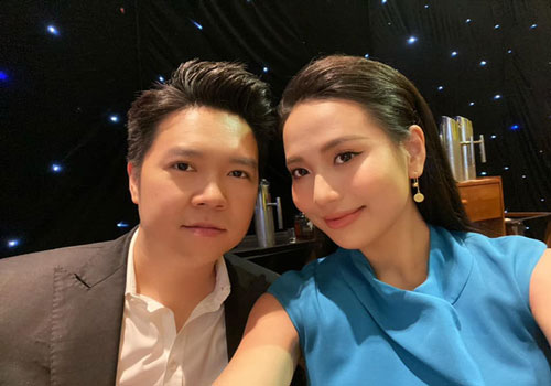 Nhan sắc vợ doanh nhân 'nóng bỏng', kém 6 tuổi của ca sĩ Lê Hiếu