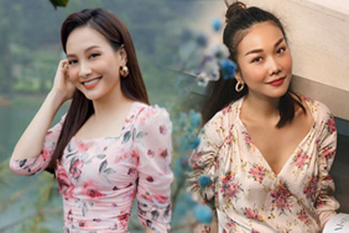 Sao Việt lăng xê váy áo hoa