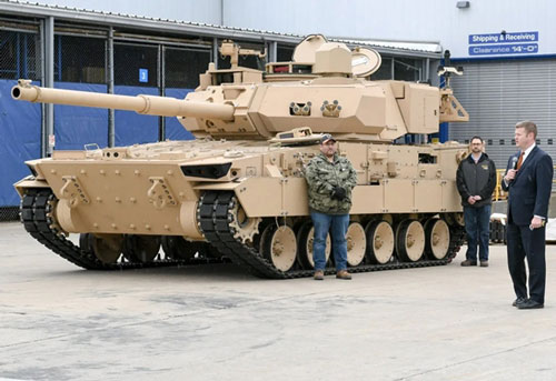 Ra mắt nguyên mẫu xe tăng hạng nhẹ cho Lục quân Mỹ