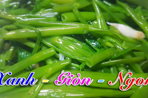 Cho thêm thứ này vào đảm bảo xào rau muống xanh mướt ngọt giòn như ngoài hàng, chẳng bao giờ bị thâm đen