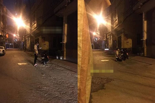 Bị người yêu giận, thanh niên đi SH quỳ gối suốt từ chiều đến tối để xin lỗi