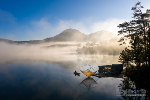 Hồ Tuyền Lâm - "Bồng lai tiên cảnh" giữa đại ngàn Tây Nguyên