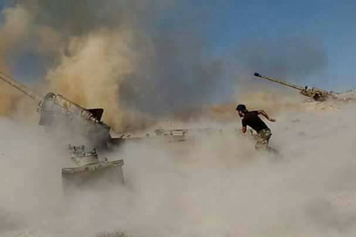 Quân đội Syria đập tan phiến quân bằng pháo Msta-B