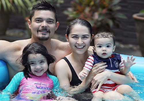 Khoảnh khắc 'ướt át' gây sốt của bốn thành viên nhà Marian Rivera