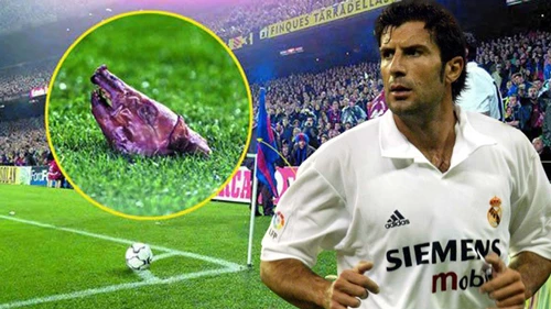 Figo được xem là kẻ phản bội ở Barcelona
