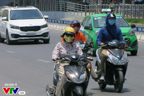 Miền Bắc, miền Trung nắng nóng trên diện rộng