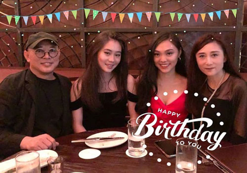 Hoa hậu Lợi Trí và lần hiếm hoi chụp ảnh cùng ông xã Lý Liên Kiệt