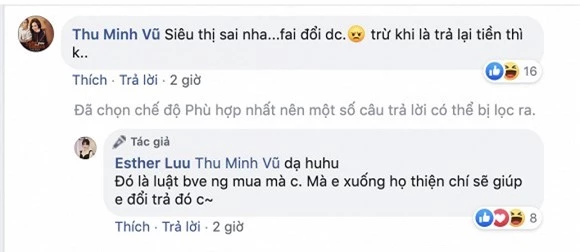 Hari Won gây tranh cãi với chia sẻ về việc mua nhầm hàng trong siêu thị muốn đổi lại nhưng không được - Ảnh 2.