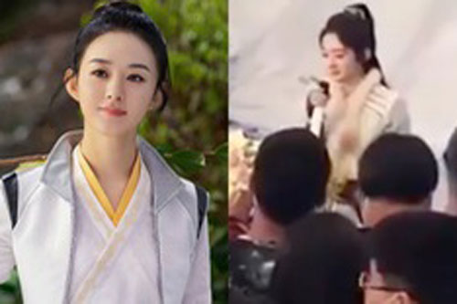 "Hữu Phỉ" tung clip chưa từng hé lộ: Triệu Lệ Dĩnh run rẩy bật khóc nức nở trong ngày đóng máy