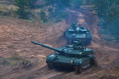 Xe tăng chiến đấu chủ lực T-90M chỉ là sản phẩm “chữa cháy” của Nga. Ảnh: TASS. Xe tăng chiến đấu chủ lực T-90M chỉ là sản phẩm “chữa cháy” của Nga. Ảnh: TASS.
