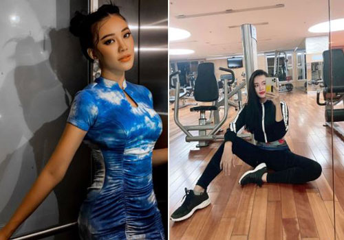Á hậu Kim Duyên tăng 10 kg trong một tháng