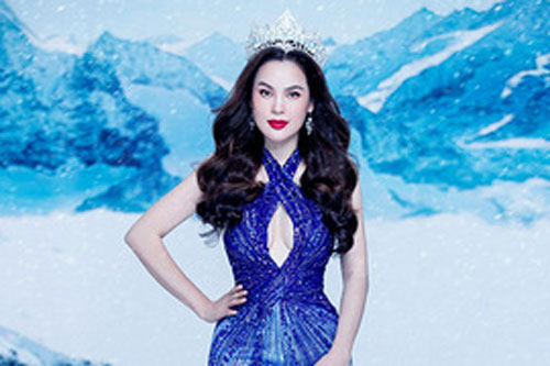 Hoa hậu Phương Lê hoá Nữ hoàng băng giá