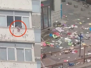 Cãi nhau với chồng, vợ làm điều khiến hàng xóm bất bình