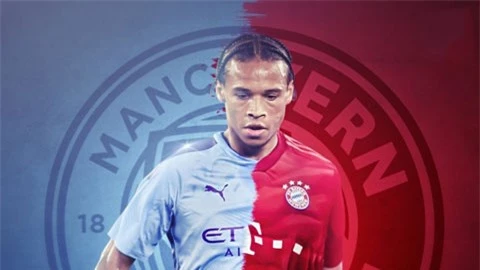 Bayern đạt thỏa thuận 5 năm với Sane, trả giá Man City 40 triệu euro