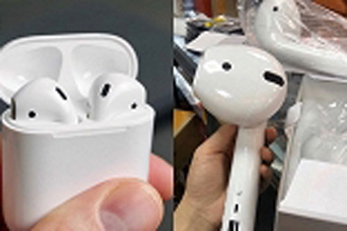 Lên mạng đặt mua tai nghe AirPods, cô gái "đứng hình" khi nhận về thứ như "vòi hoa sen"