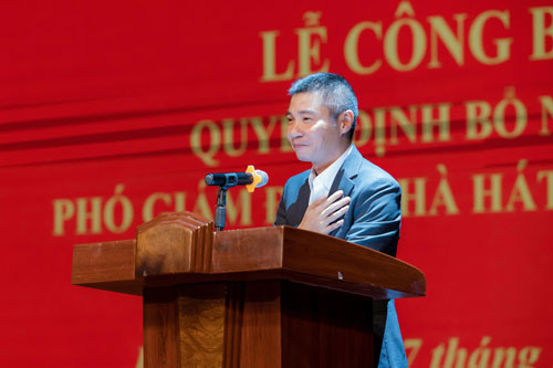 NSND Công Lý nhận chức Phó Giám đốc Nhà hát Kịch Hà Nội
