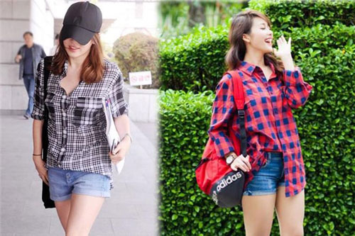 Đều cao dưới 1m60, Khả Ngân chọn cách "kéo chân" giống hệt Song Hye Kyo