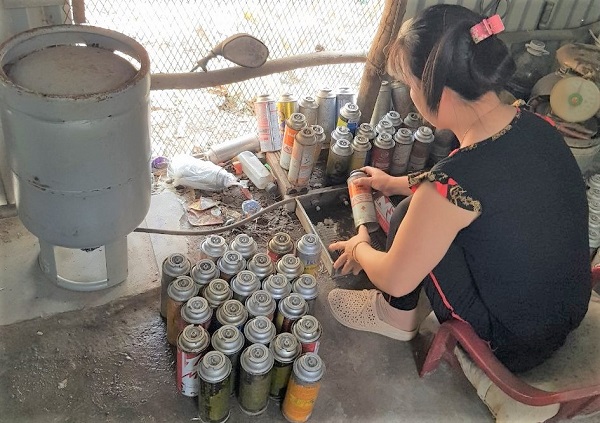 Đồng Nai: Phạt 15 triệu đồng cơ sở sang chiết gas trái phép