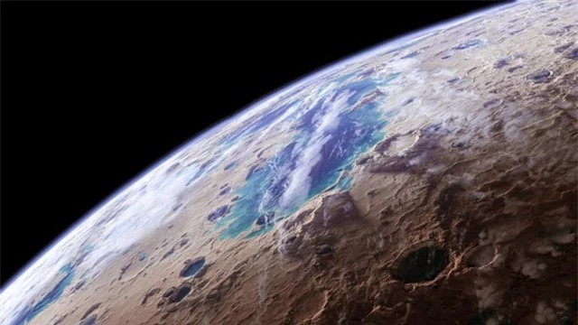 Sao Hỏa đã từng có những dòng sông lớn - 1