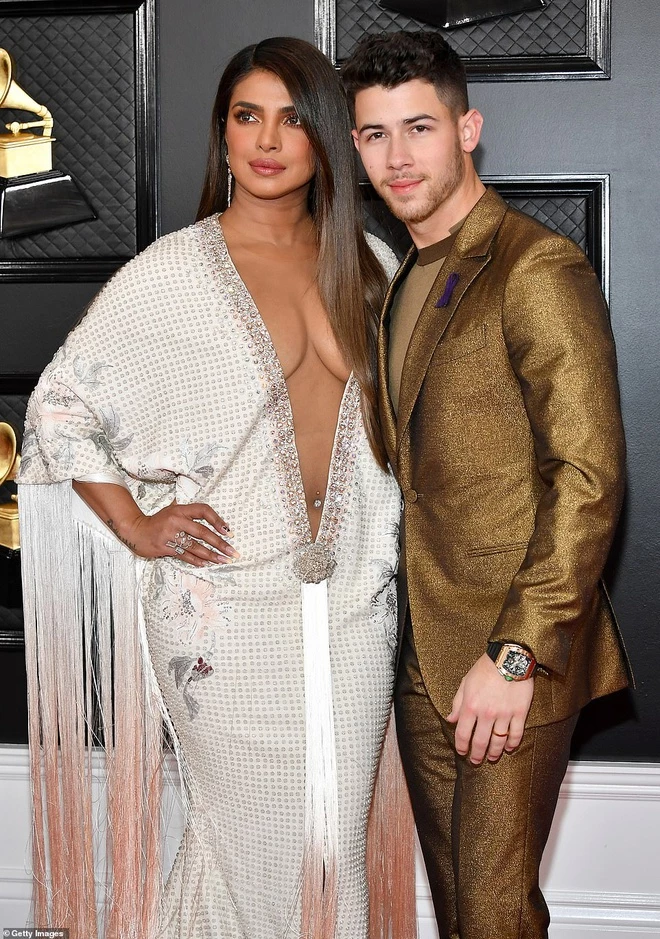 Nick Jonas kém vợ 10 tuổi. Ảnh: Getty.