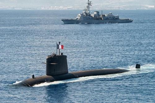 Sự xuất hiện của tàu Nga tại khu vực thử nghiệm tàu ngầm mới nhất khiến Hải quân Pháp cảm thấy bối rối. Ảnh: TASS.