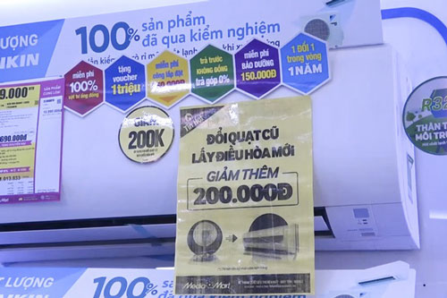 Đầu Hè, hàng điện máy giảm giá đến 50%