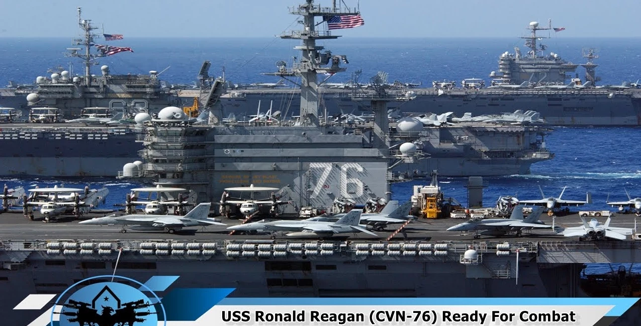 Tàu sân bay USS Ronald Reagan (CVN-76) đã hoạt động trở lại. (Nguồn: USA Today)