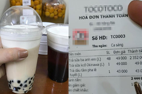 Vợ nghiện trà sữa đến mức nói mê sảng, chồng mua hẳn 50 cốc để "dằn mặt" và cái kết cay đắng
