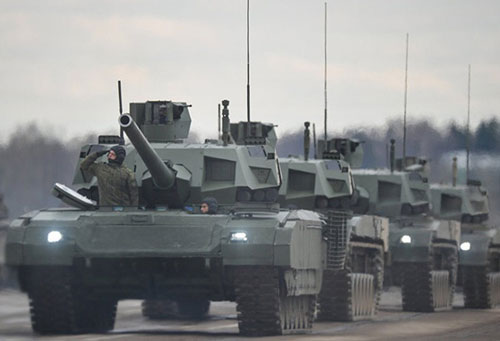 Thực hư xe tăng T-14 Armata tối tân của Nga bị phiến quân đối lập Syria phá hủy