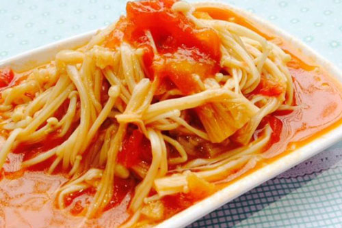 Nấm chưng cà chua giòn giòn, thơm ngon, lạ miệng