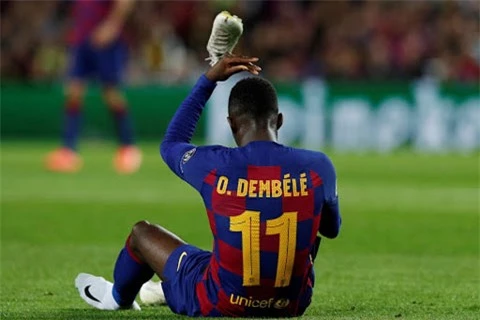 Dembele liên tục vi phạm nội quy ở Barca