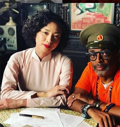 Ngô Thanh Vân bên đạo diễn Spike Lee.