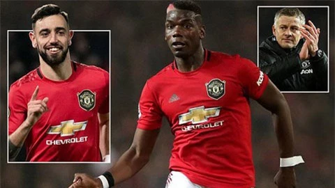 Solskjaer khẳng định sẽ kết hợp Bruno Fernandes và Pogba