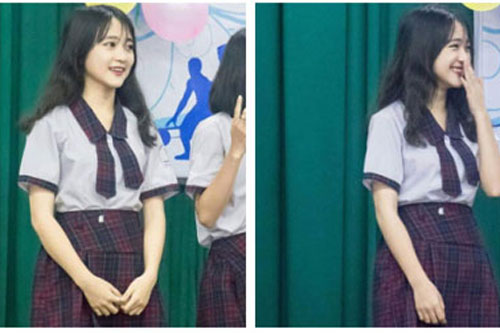 Bị chụp lén khi tham gia hoạt động ngoại khoá, nữ sinh 2K2 khiến dân mạng "mệt tim" vì nhan sắc xinh đẹp