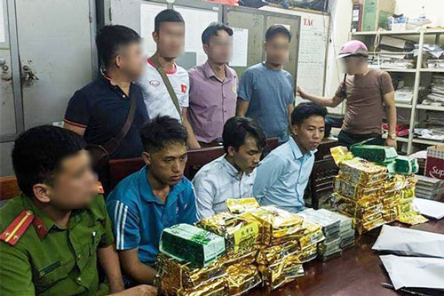 Từ Bắc Kạn vào Nghệ An vận chuyển thuê gần 30 kg ma túy