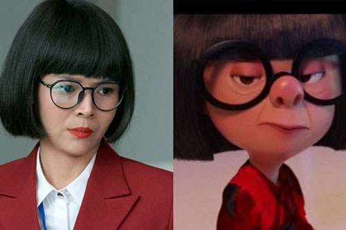 Diễm Hương lấy cảm hứng từ nhân vật hoạt hình