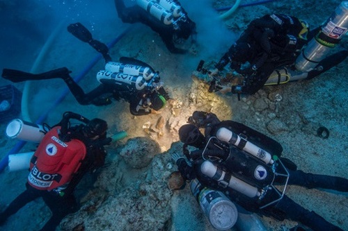 Tìm thấy hài cốt 2.100 năm tuổi tại khu vực khảo cổ dưới đáy biển Antikythera nổi tiếng