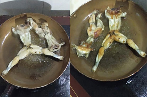 Lần đầu vào bếp, cô gái cho ra món ăn khiến dân mạng 'phì cười'