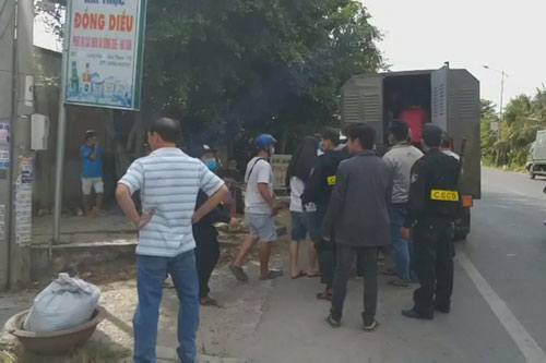 Tiền Giang: Bắt quả tang gần 60 thanh niên phê ma túy trong khách sạn