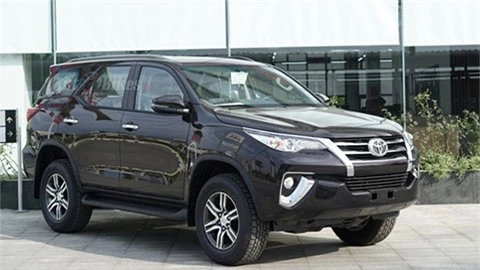 Toyota Fortuner giảm giá cực mạnh, đè Hyundai Santa Fe, Ford Everest, Mazda CX-8