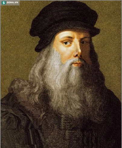 Chân dung danh họa Leonardo Da Vinci.