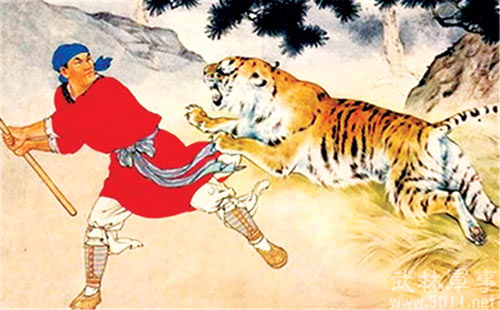 Võ Tòng: Đập vỡ đầu hổ nhẹ như đánh gà