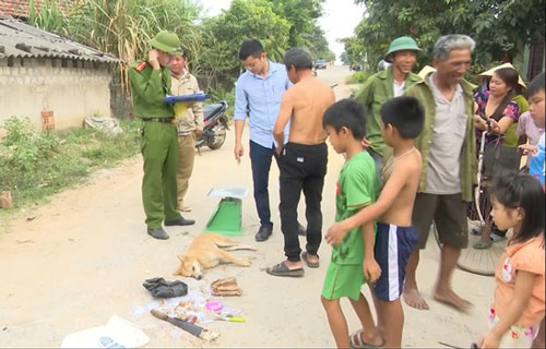 Quảng Bình: Bị phát hiện, “cẩu tặc” hung hãn dùng dao chém chủ chó bị thương