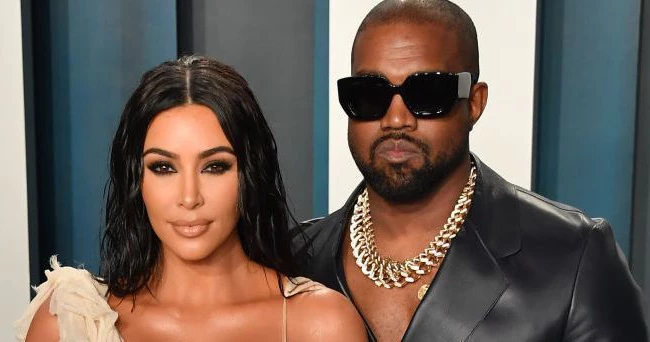 Kim và Kanye xung đột chuyện trông con trong thời gian giãn cách xã hội vì dịch. Ảnh: Rex.