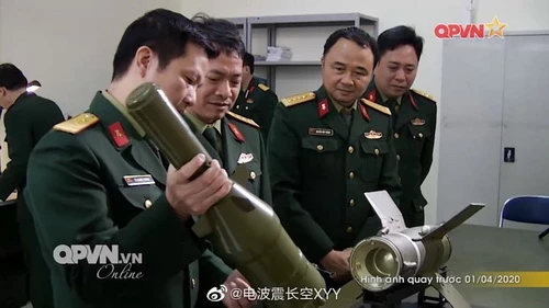 Hình ảnh tên lửa chống tăng CTVN-18 trên báo Trung Quốc. Ảnh: Sina. Hình ảnh tên lửa chống tăng CTVN-18 trên báo Trung Quốc. Ảnh: Sina.