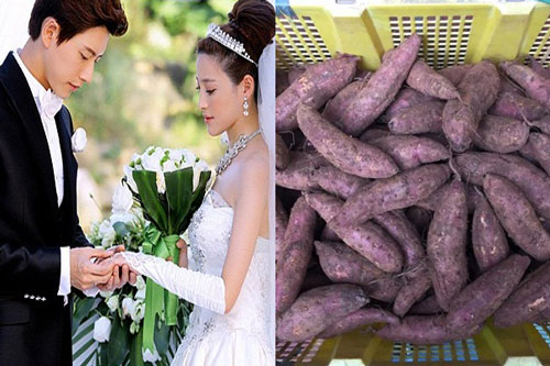 Bỏ bạn gái là thạc sỹ để cưới cô bán khoai, đêm tân hôn lỡ chạm vào thứ này trong thúng khoai mới 'sốc'