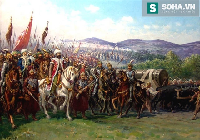 Đế chế Ottoman mới nổi.