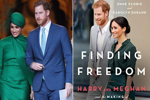Hình ảnh đầu tiên về cuốn sách "nói xấu" hoàng gia của vợ chồng Meghan Markle, ngay tiêu đề đã khiến dư luận nổi giận