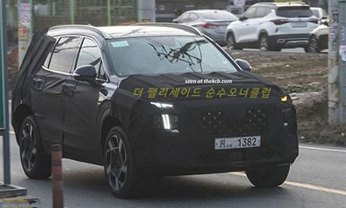 Hyundai Santa Fe phiên bản mới sắp ra mắt với thiết kế hầm hố, giá 'ngon'